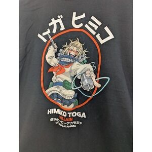 My Hero Academia Himiko Toga Villain Black T-shirt Size XL‎ Funimation Anime